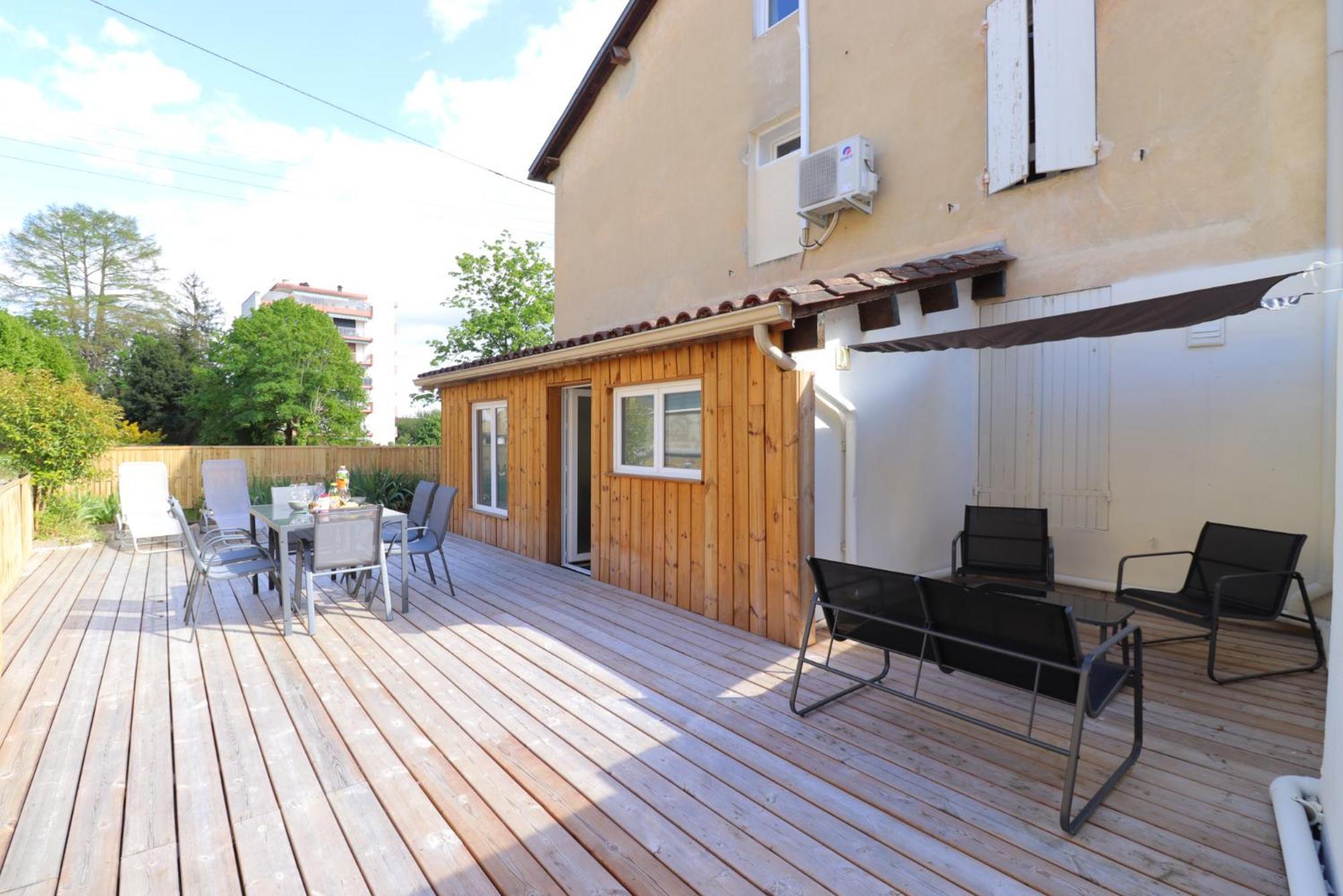 Le Terrazza - T3 Hyper-Centre Avec Terrasse Privative Appartement Bergerac Kamer foto